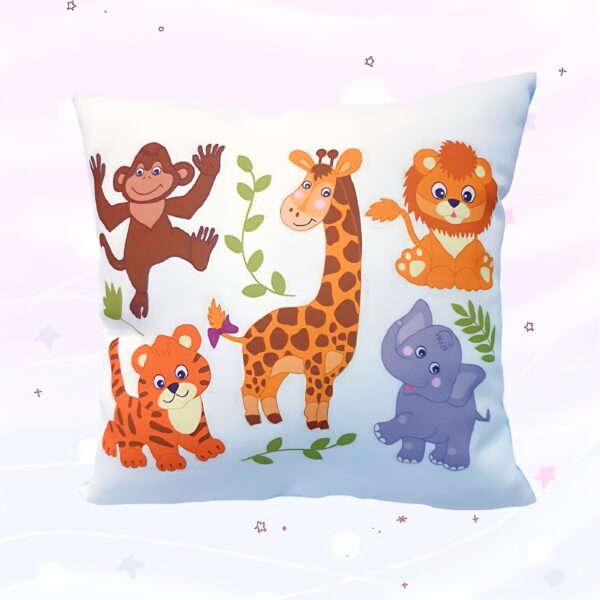 Almofada Educativa Cinco Animais