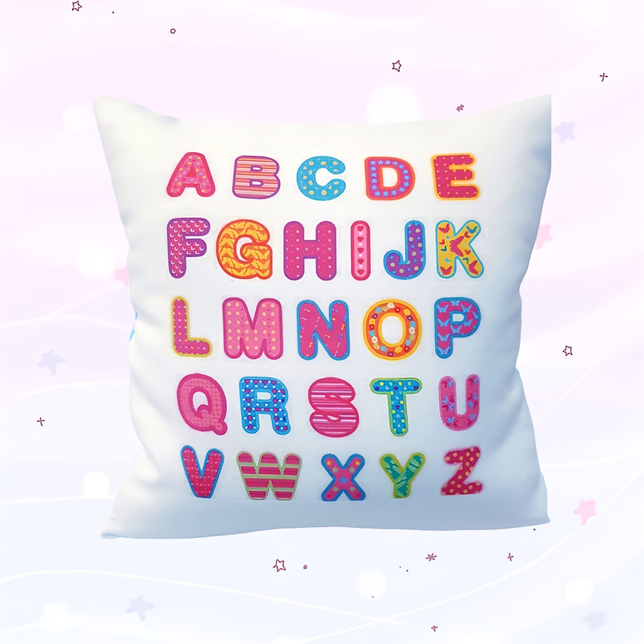 Almofada Educativa Alfabeto
