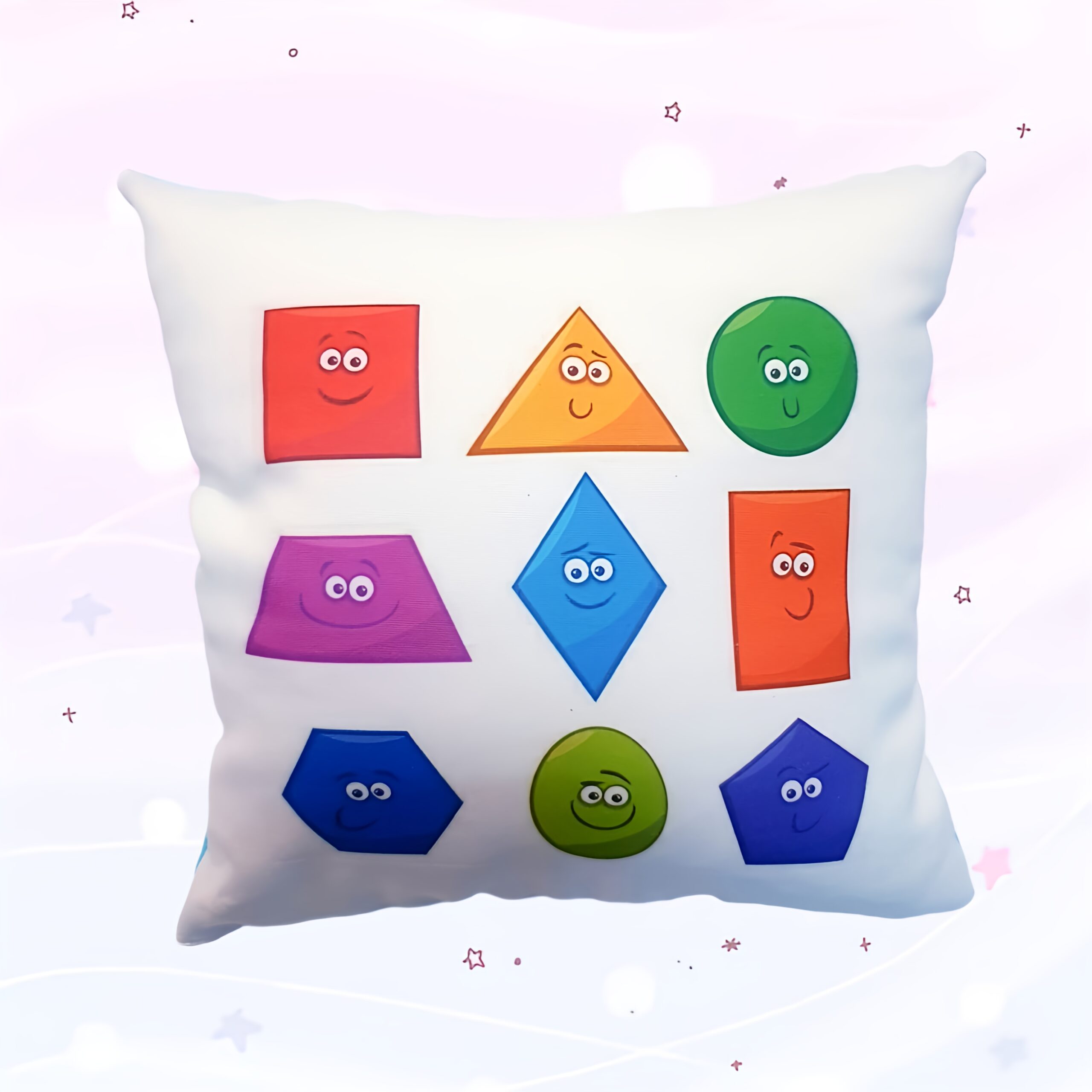 Almofada Educativa Figuras Matematicas