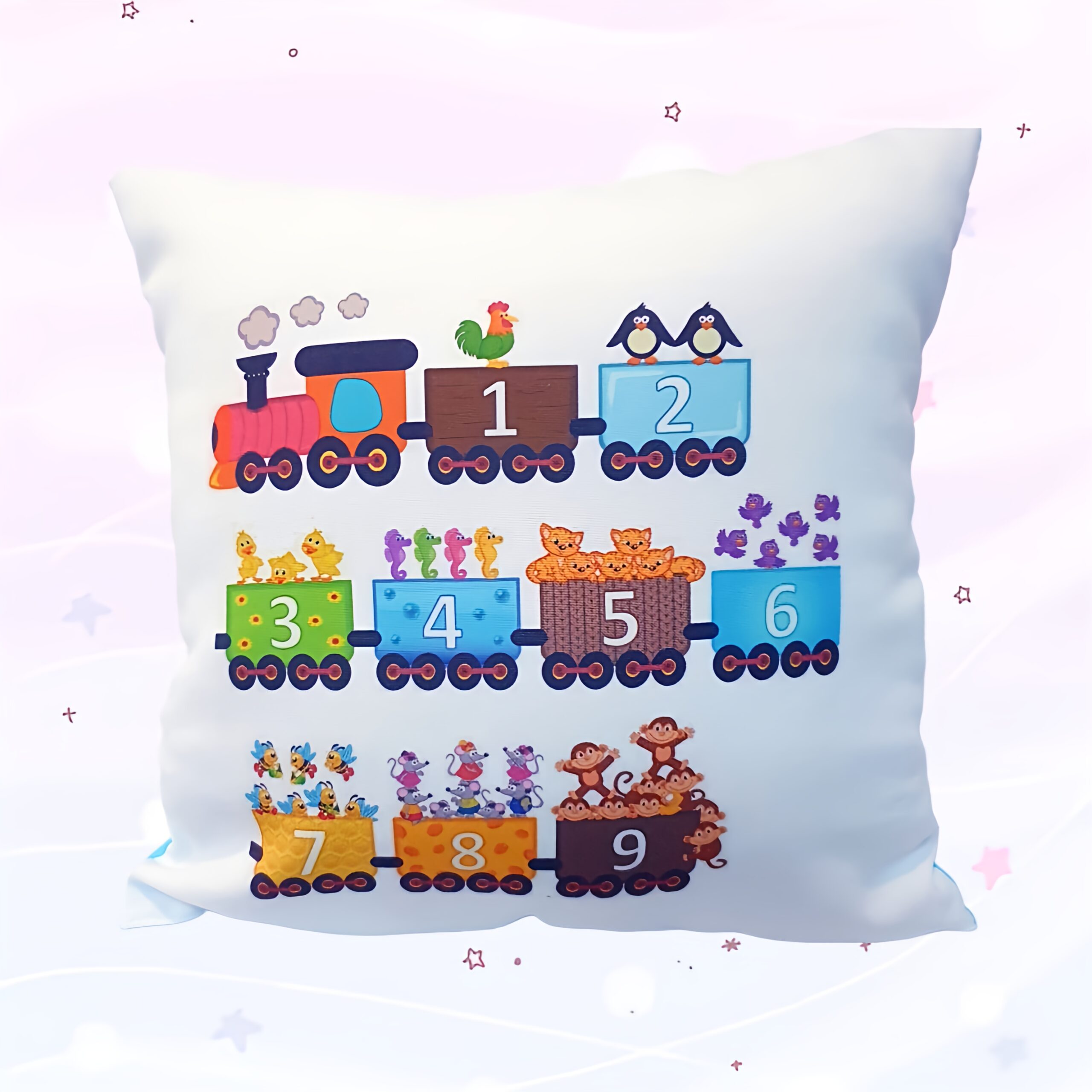 Almofada Educativa Comboio