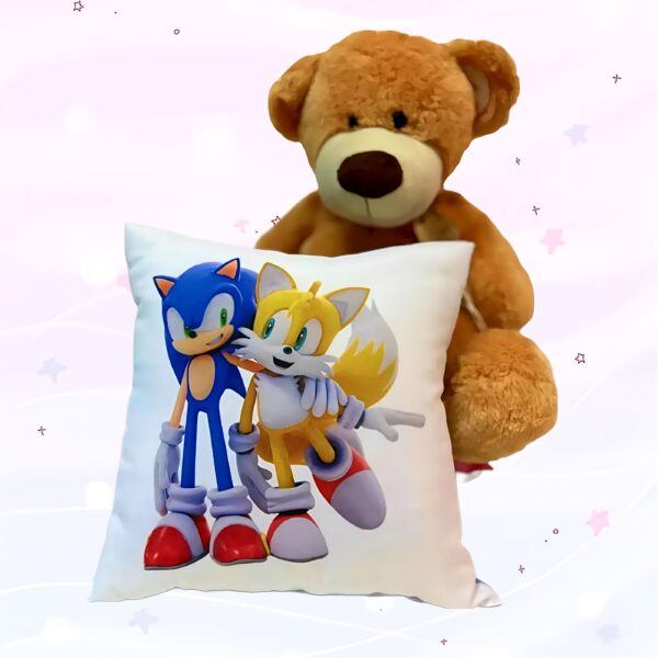 Almofada Sonic e Amigo