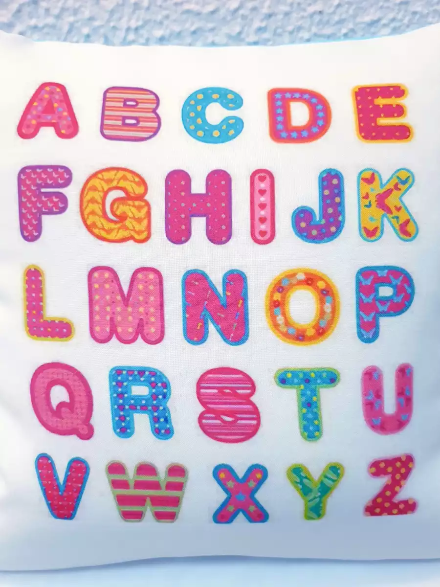 Almofada Educativa Alfabeto