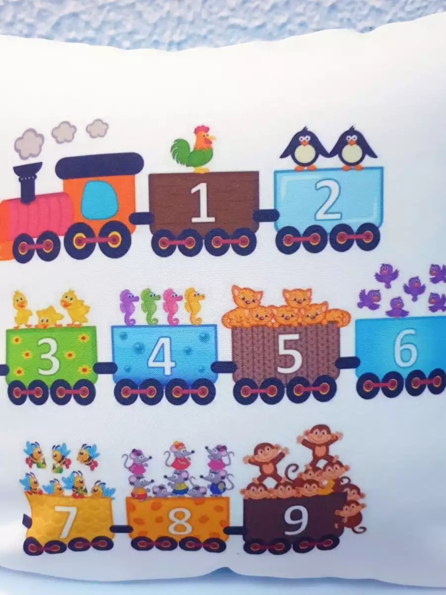 Almofada Educativa Comboio