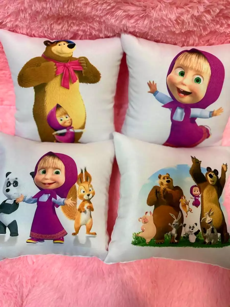Almofada Masha e Amigos