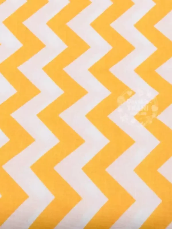 Tecido Amarelo ZigZag