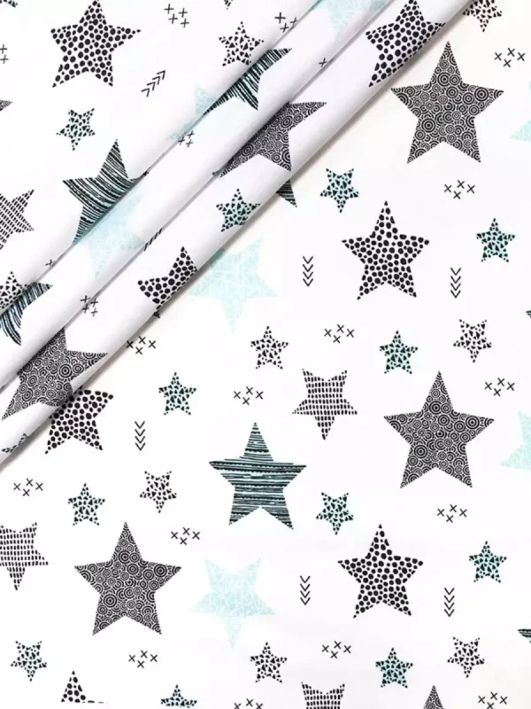 Tecido Varias Estrelas