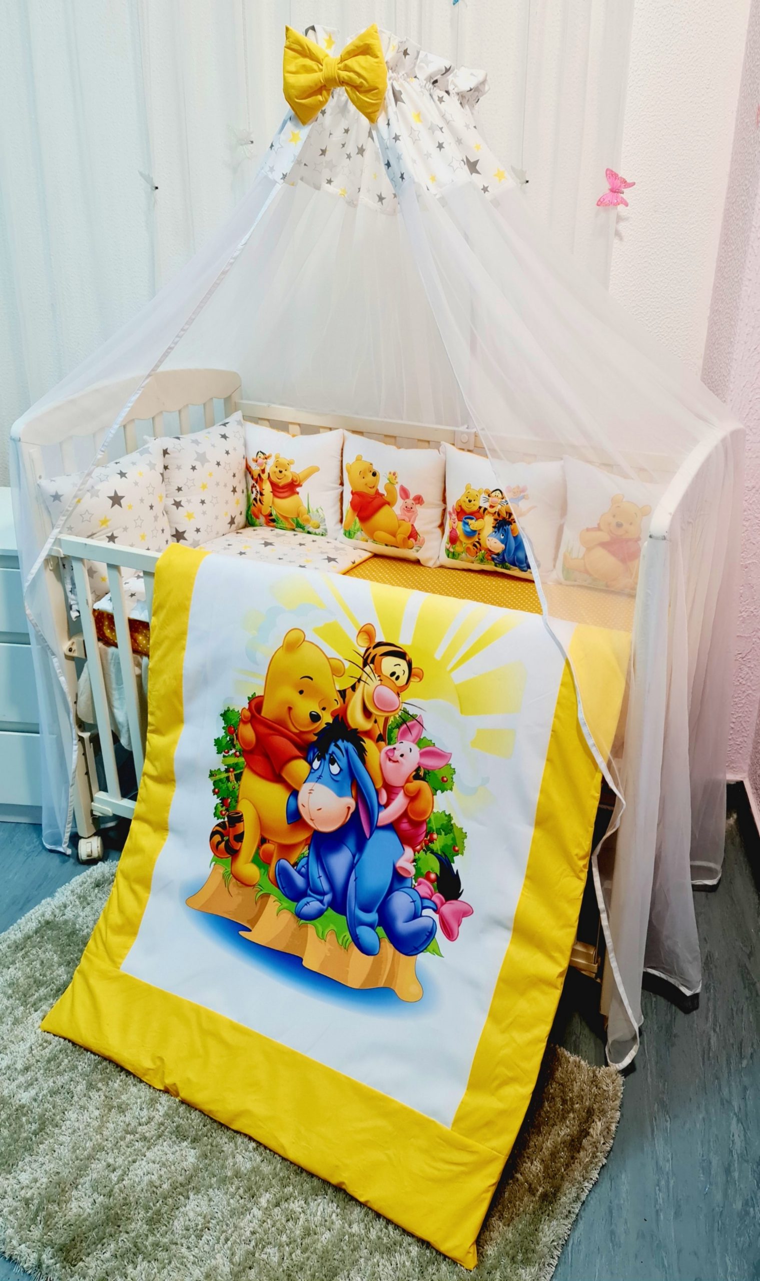 Conjunto 8 peças «Winnie e amigos»