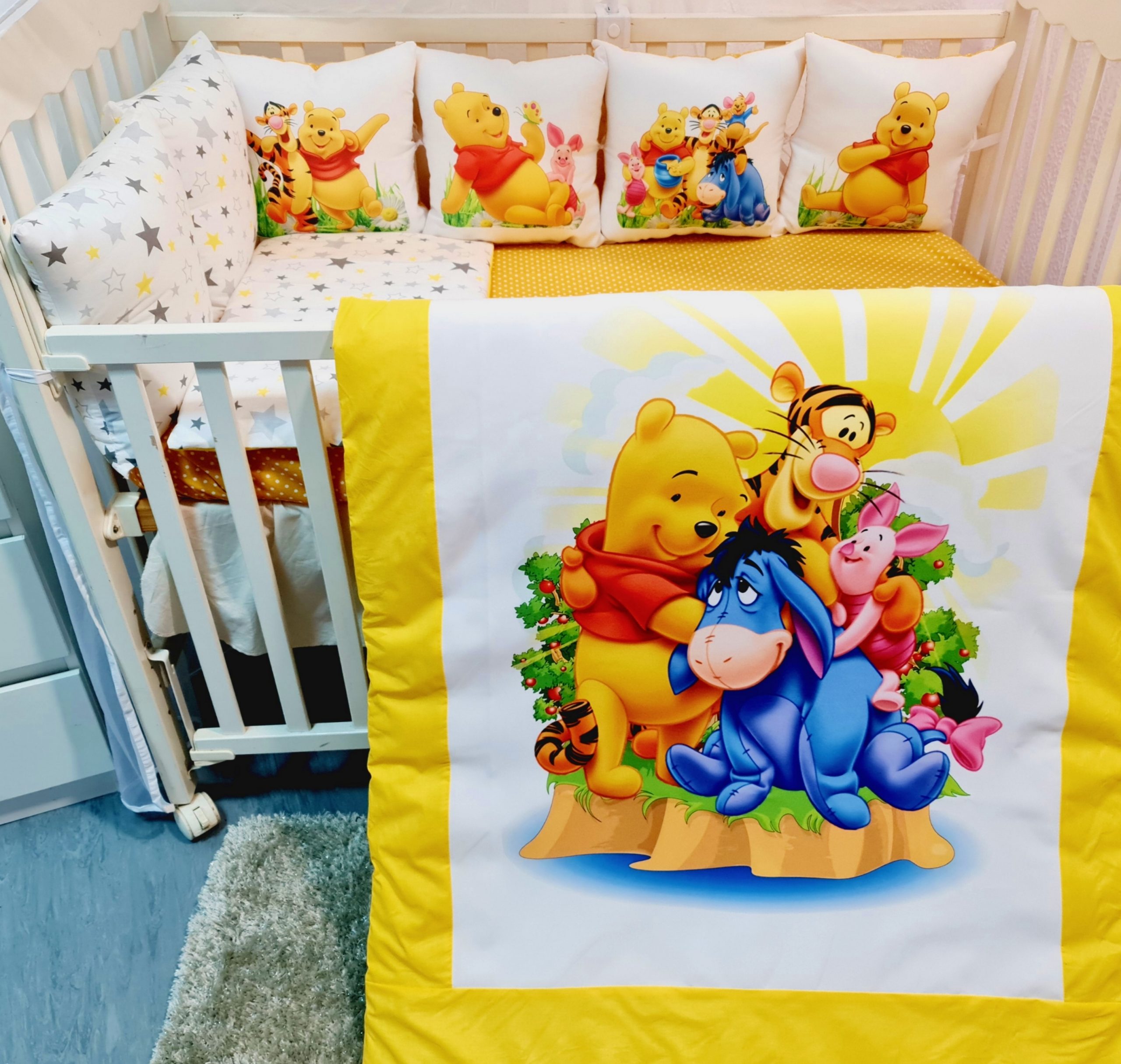 Conjunto 8 peças «Winnie e amigos»