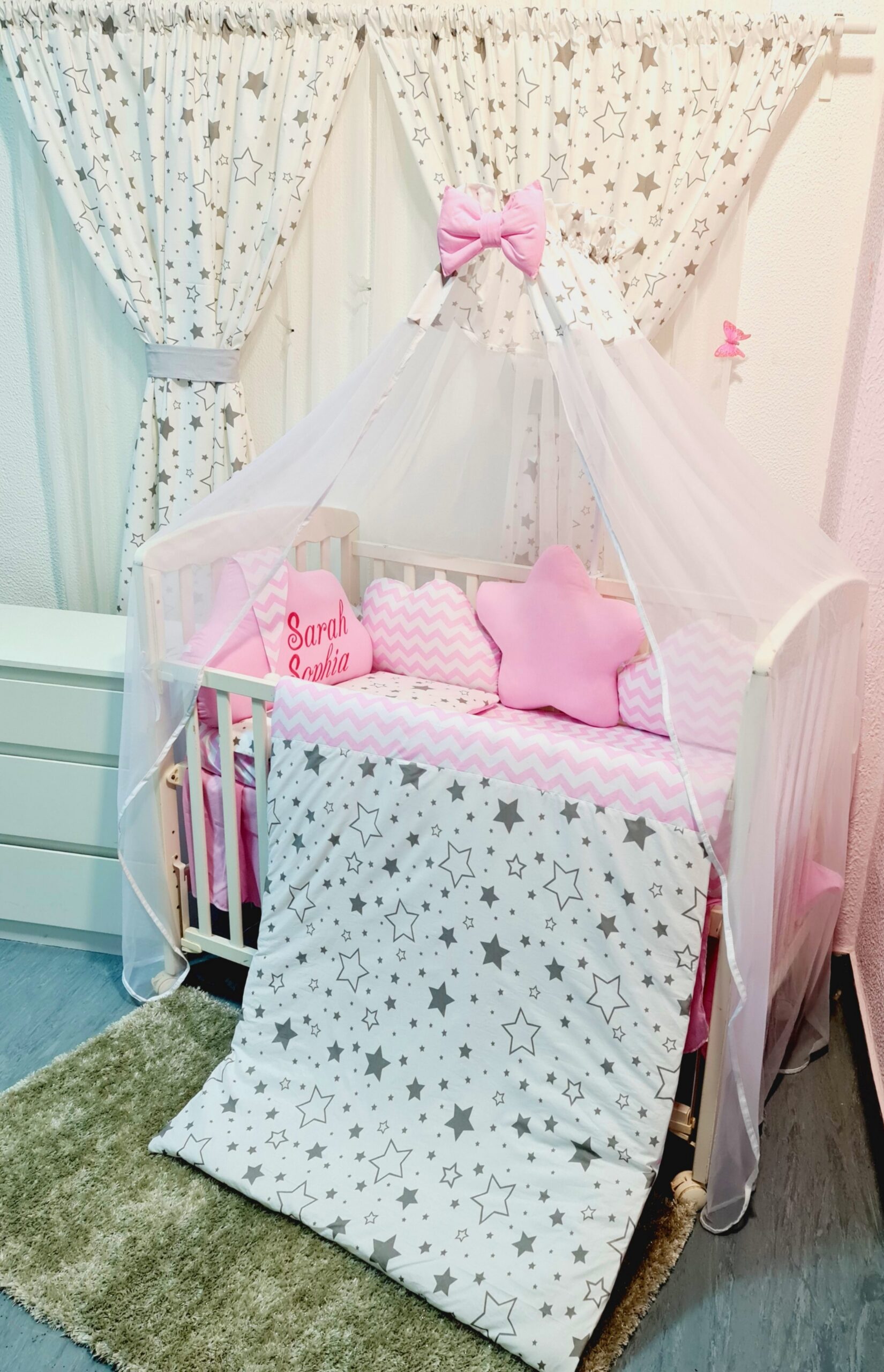 Modelo Magia do Sono «Estrela e rosa»