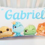 Almofada Dinossauros Personalizada com nome