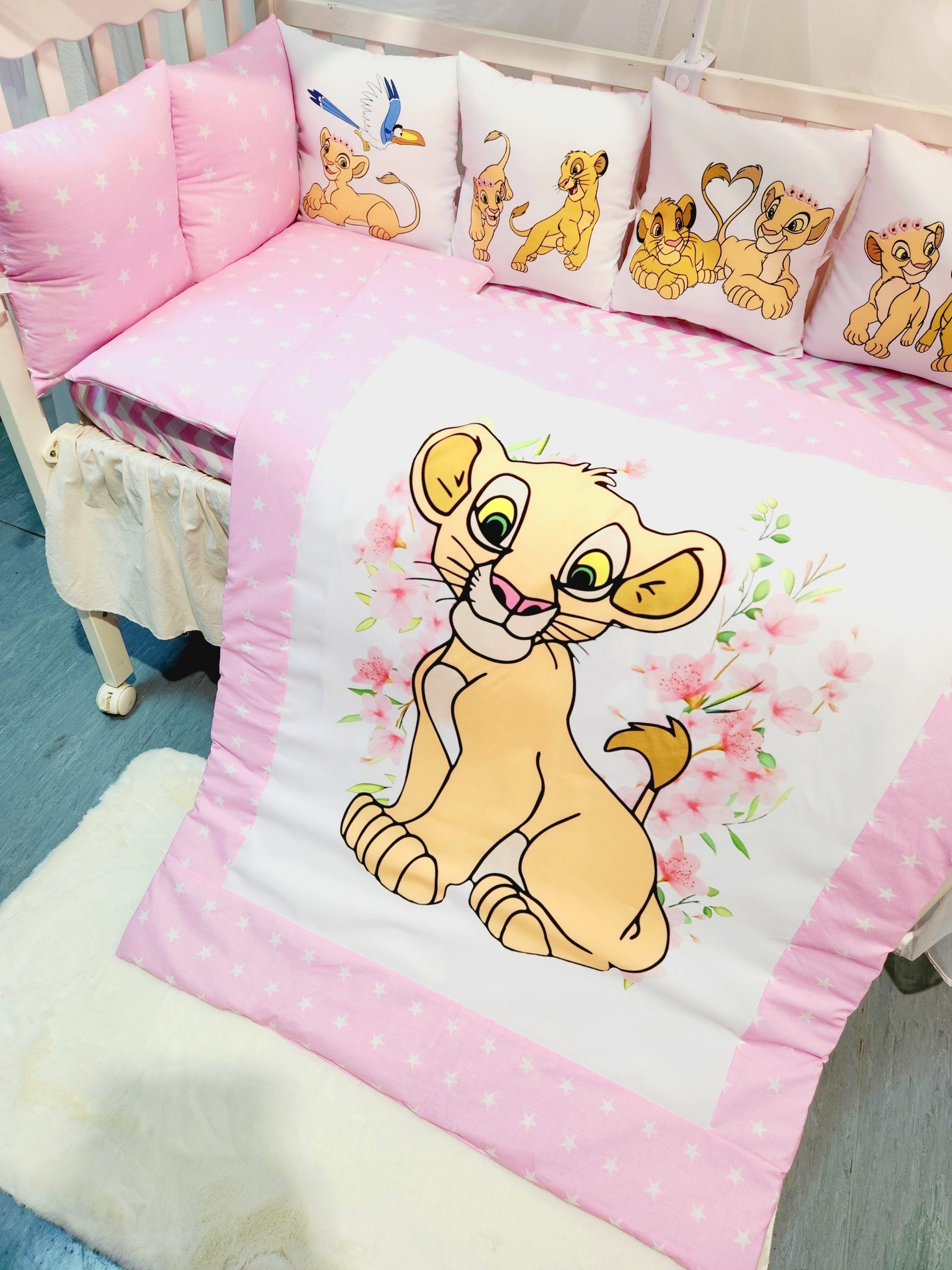 Conjunto 8 peças «Amiga do Simba»