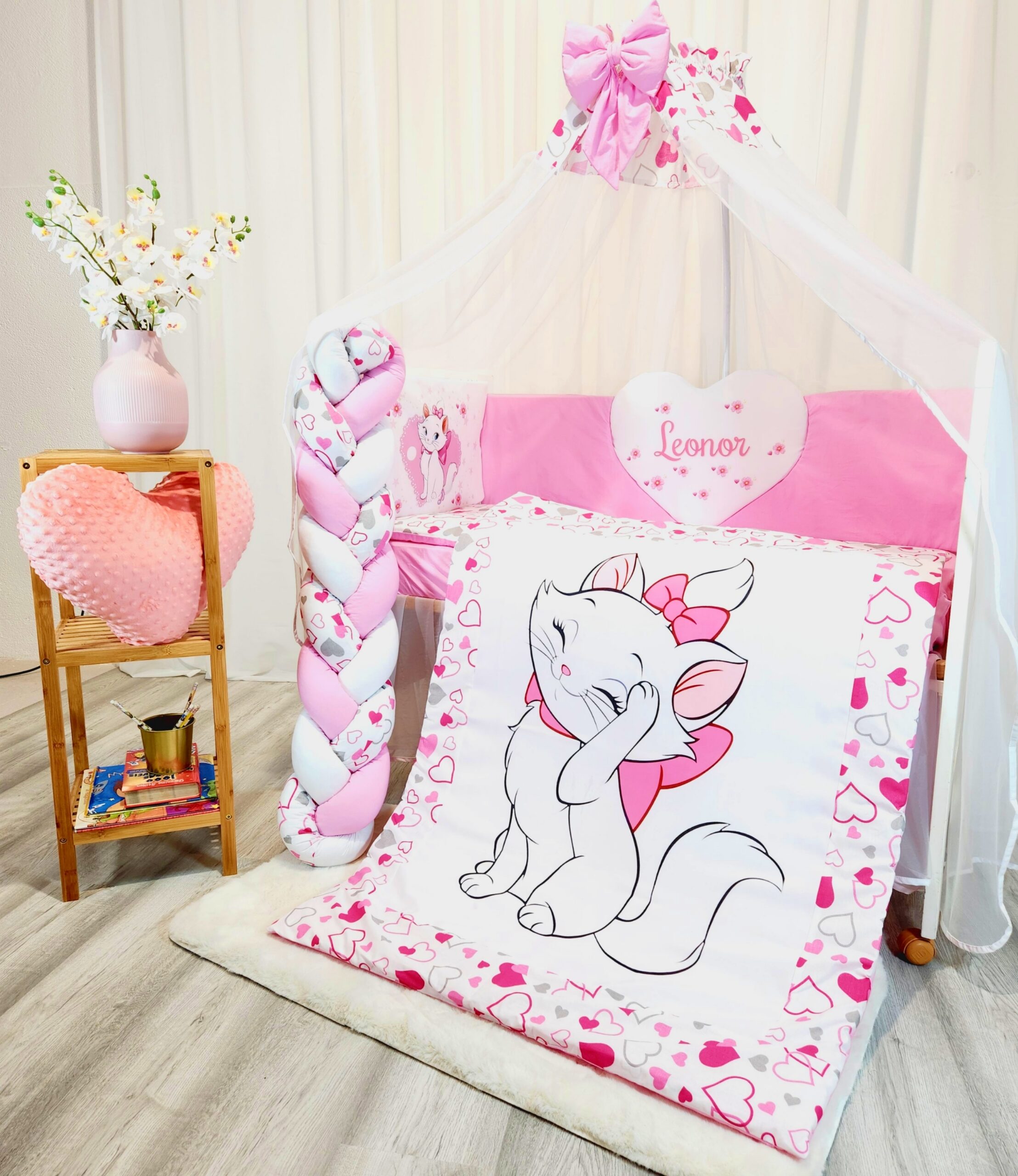 Conjunto Conforto «Gata Marie Corações»