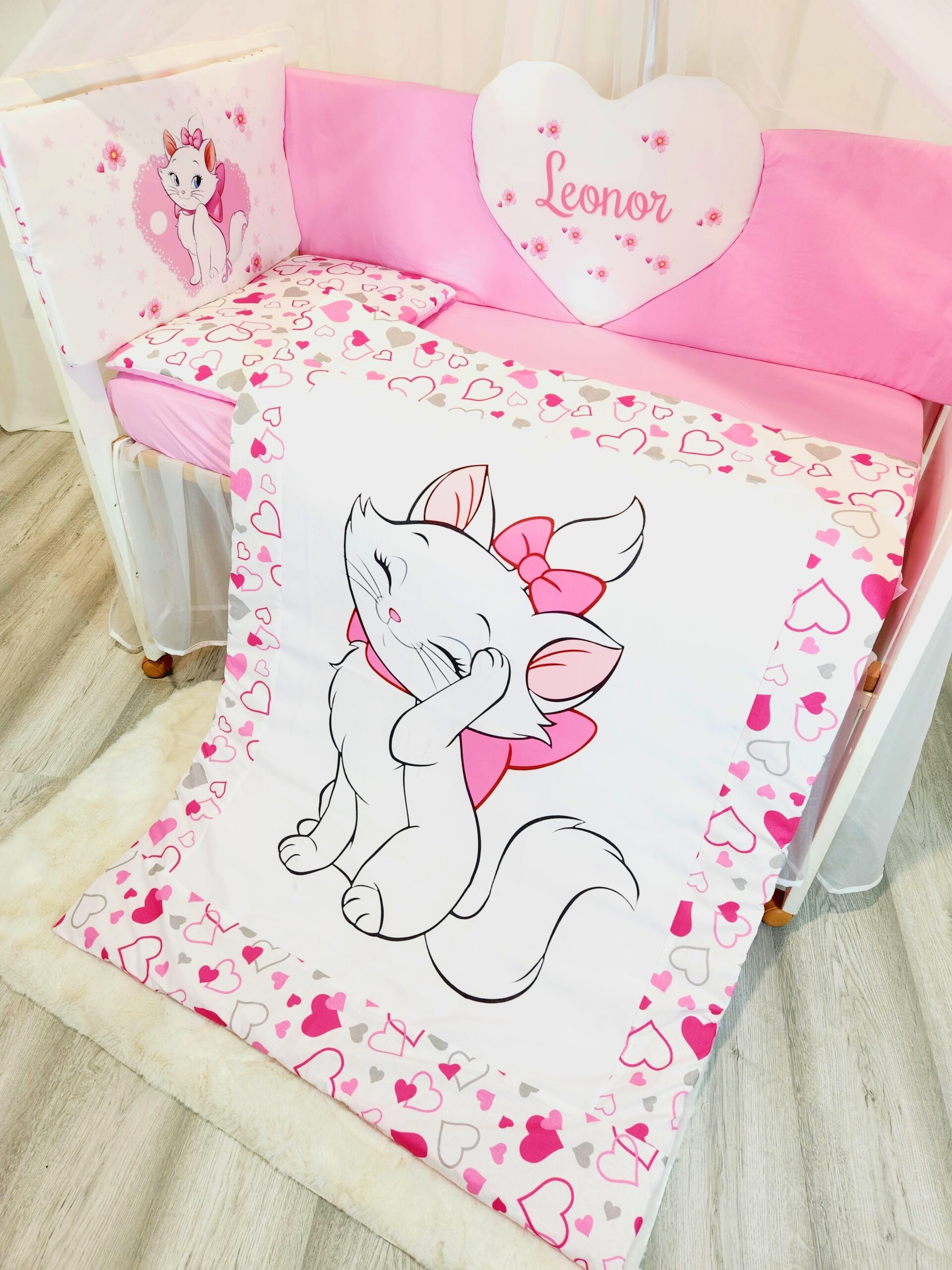 Conjunto Conforto «Gata Marie Corações»