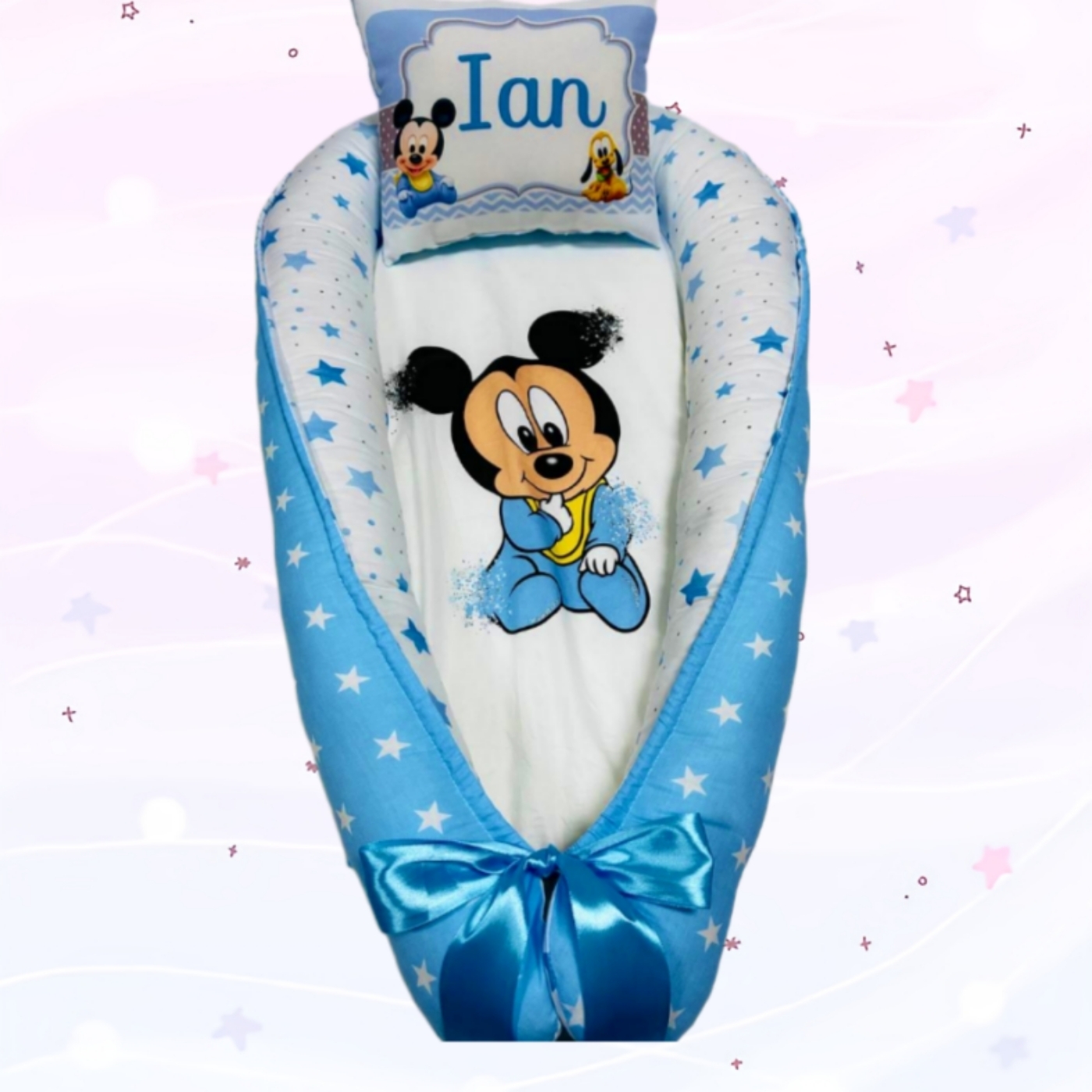 Ninho «Mickey azul estrelas»