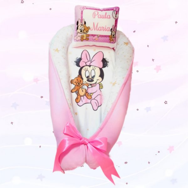 Ninho «Minnie com ursinho rosa»