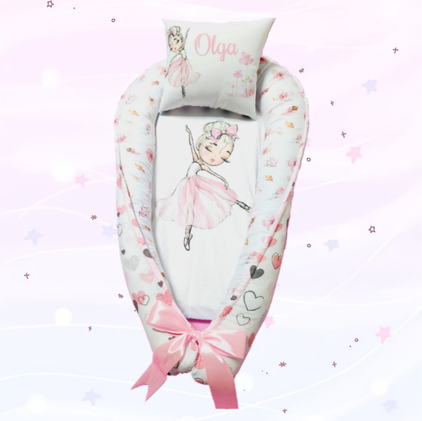 Ninho «Bailarina Corações»