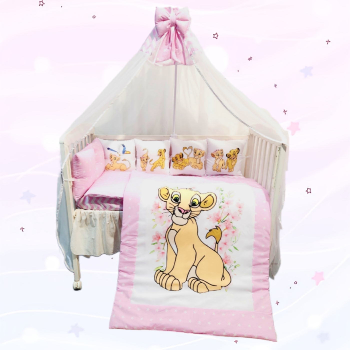 Conjunto 8 peças «Amiga do Simba»