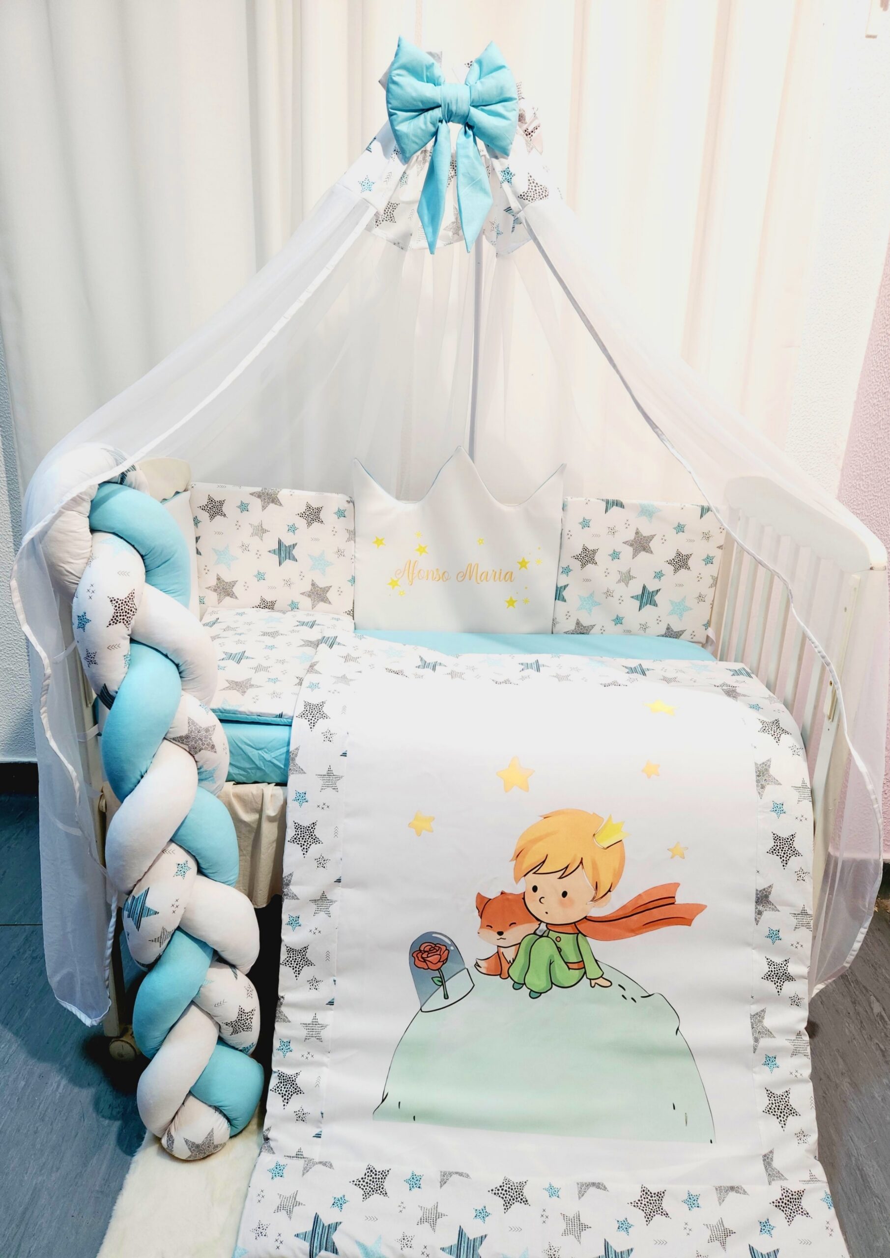 Conjunto Conforto «Principezinho Verde agua»