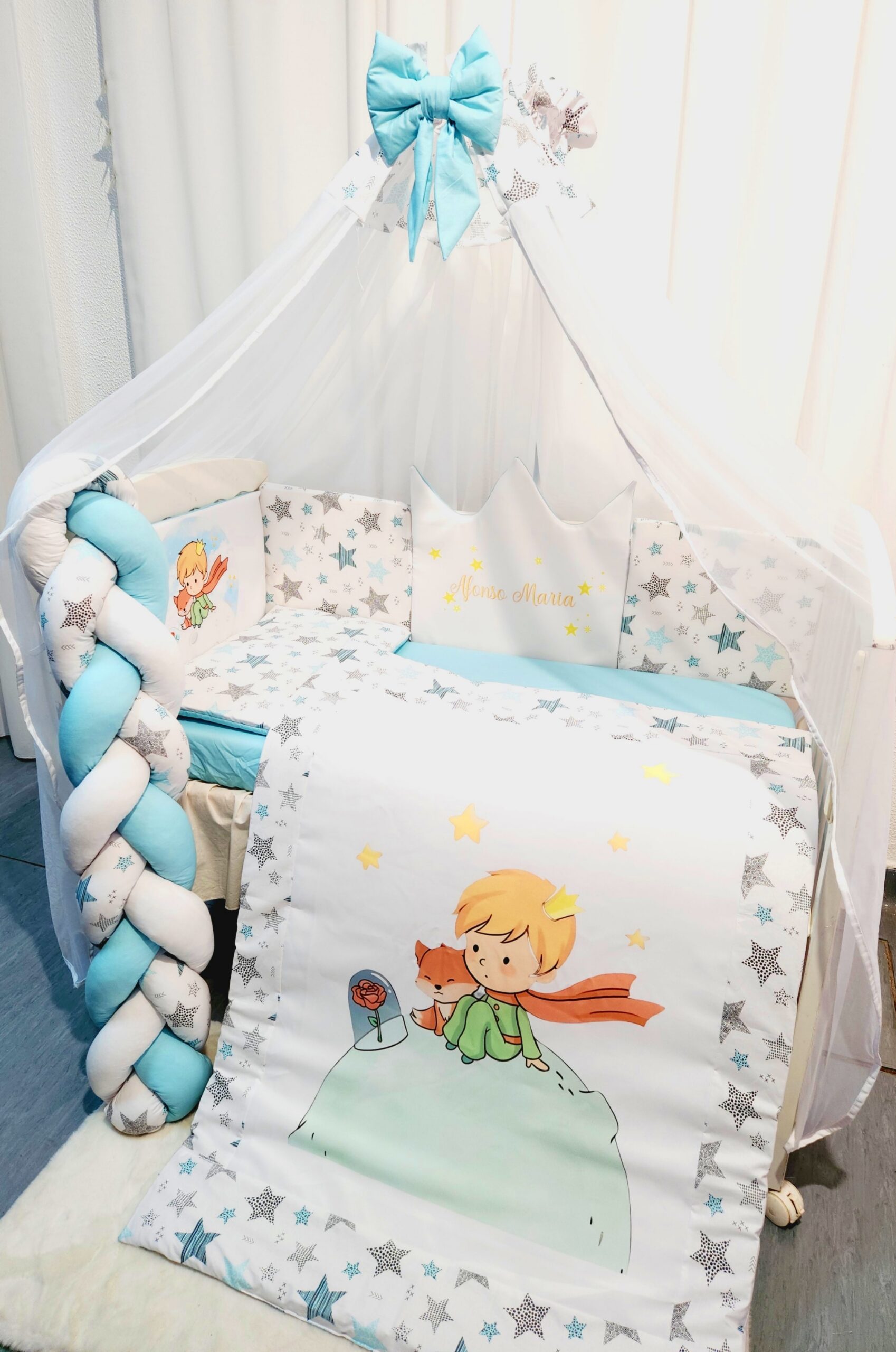 Conjunto Conforto «Principezinho Verde agua»