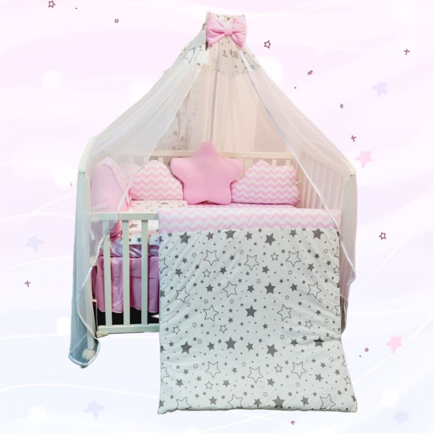 Modelo Magia do Sono «Estrela e rosa»