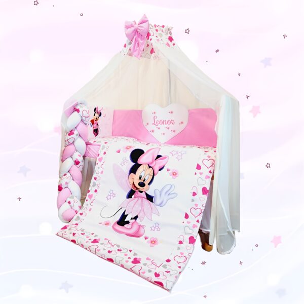 Conjunto Conforto «Minnie Corações»