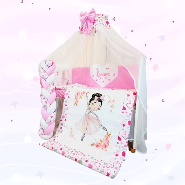 Conjunto Conforto «Bailarina Corações»