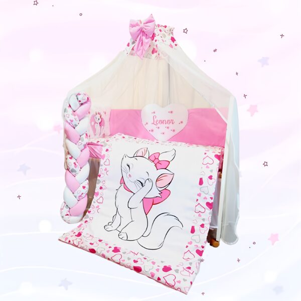 Conjunto Conforto «Gata Marie Corações»