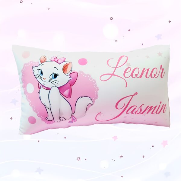 Almofada Gata Marie Personalizada com nome