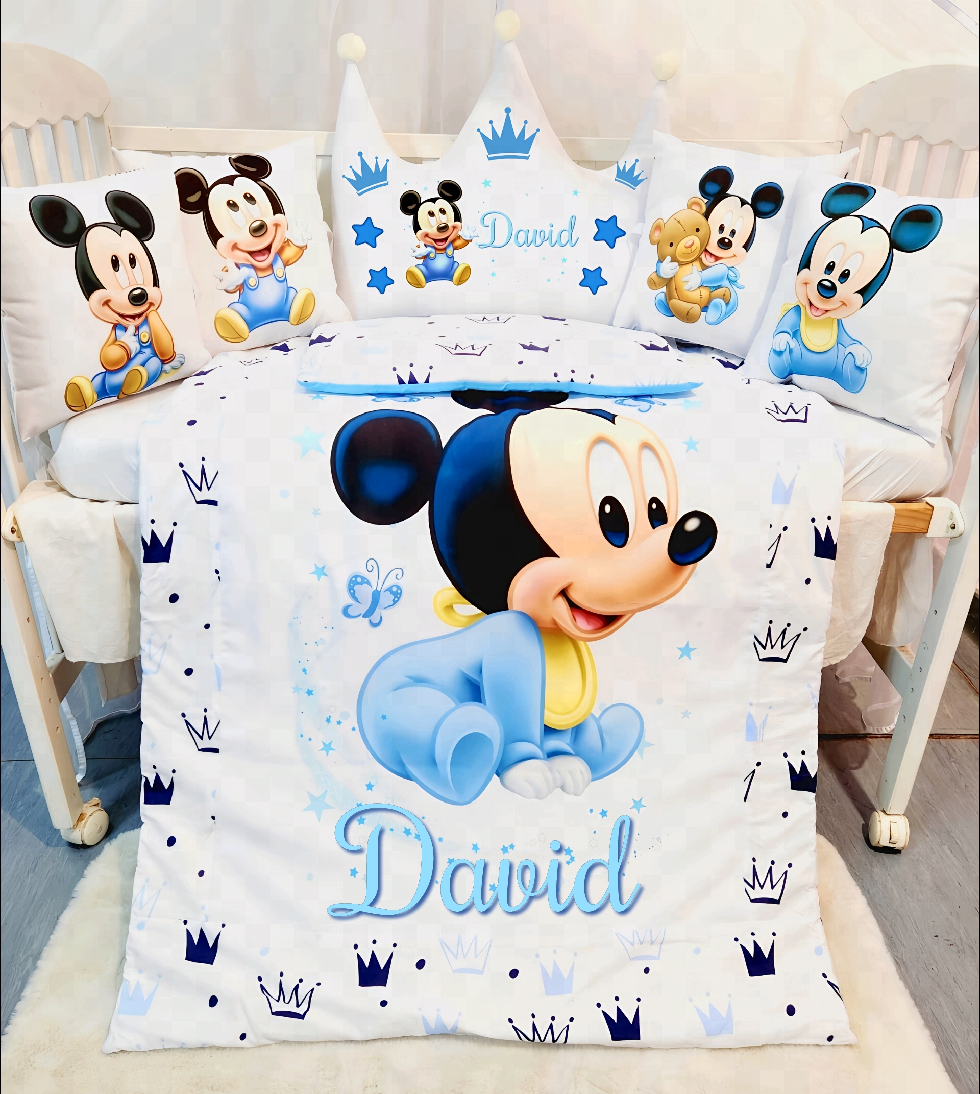 Conjunto Coroa «Mickey coroas»