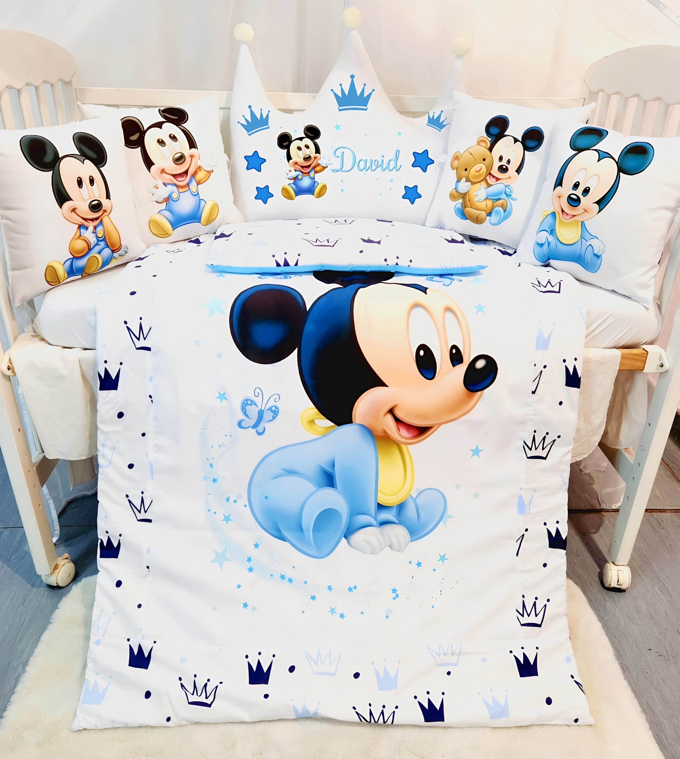 Conjunto Coroa «Mickey coroas»