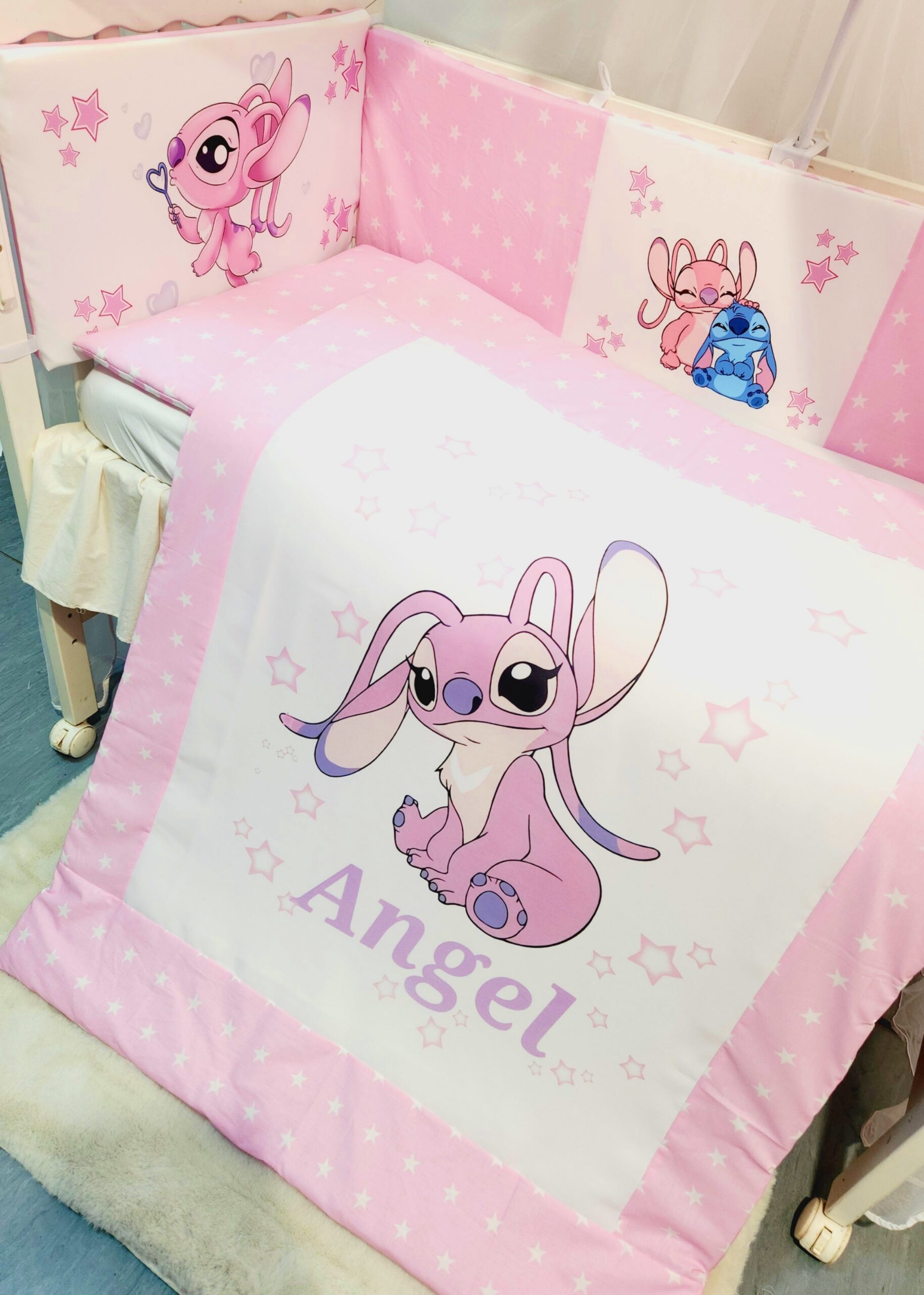 Modelo Proteção total «Angel rosa»