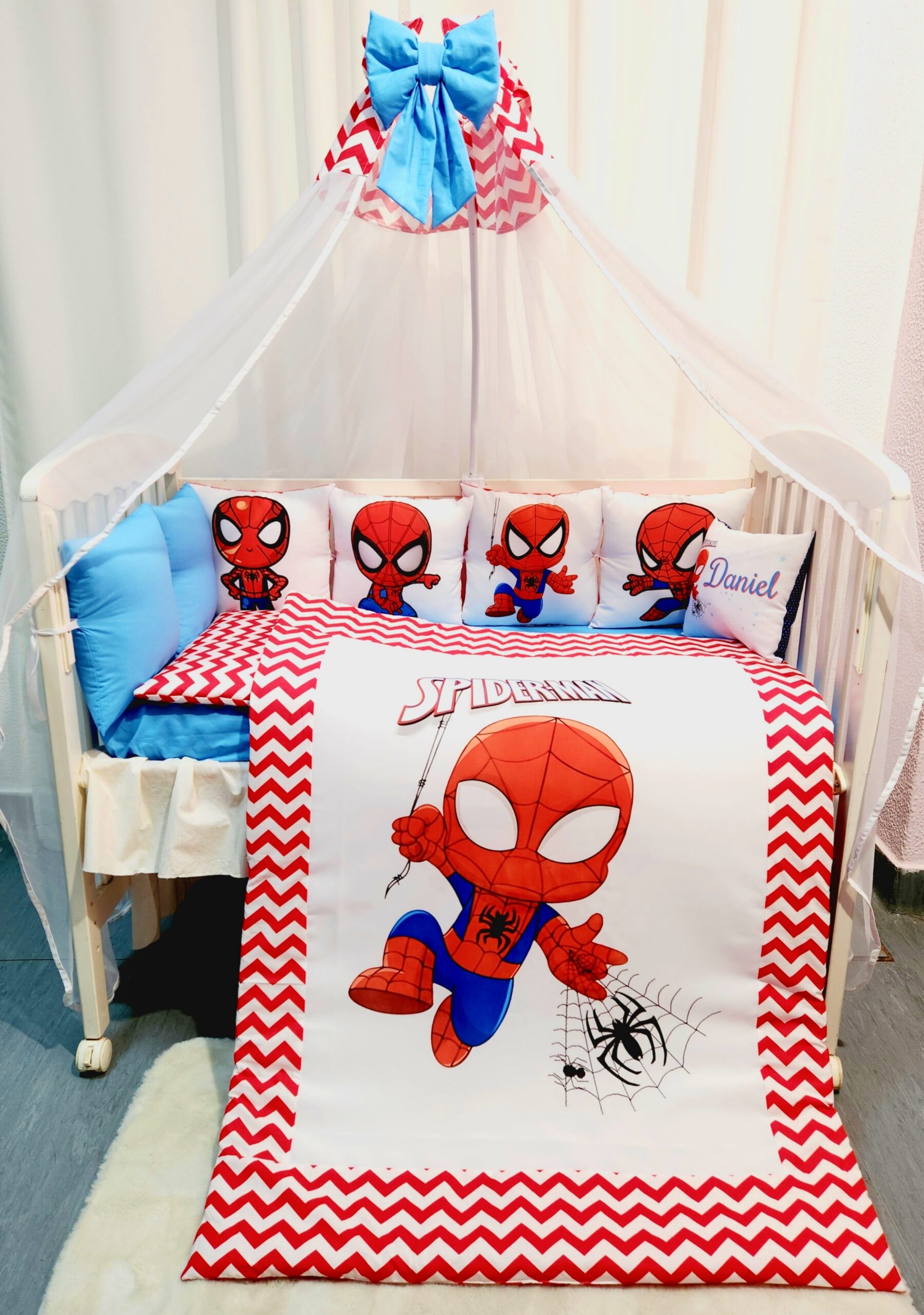 Conjunto 8 peças «Spider Man»