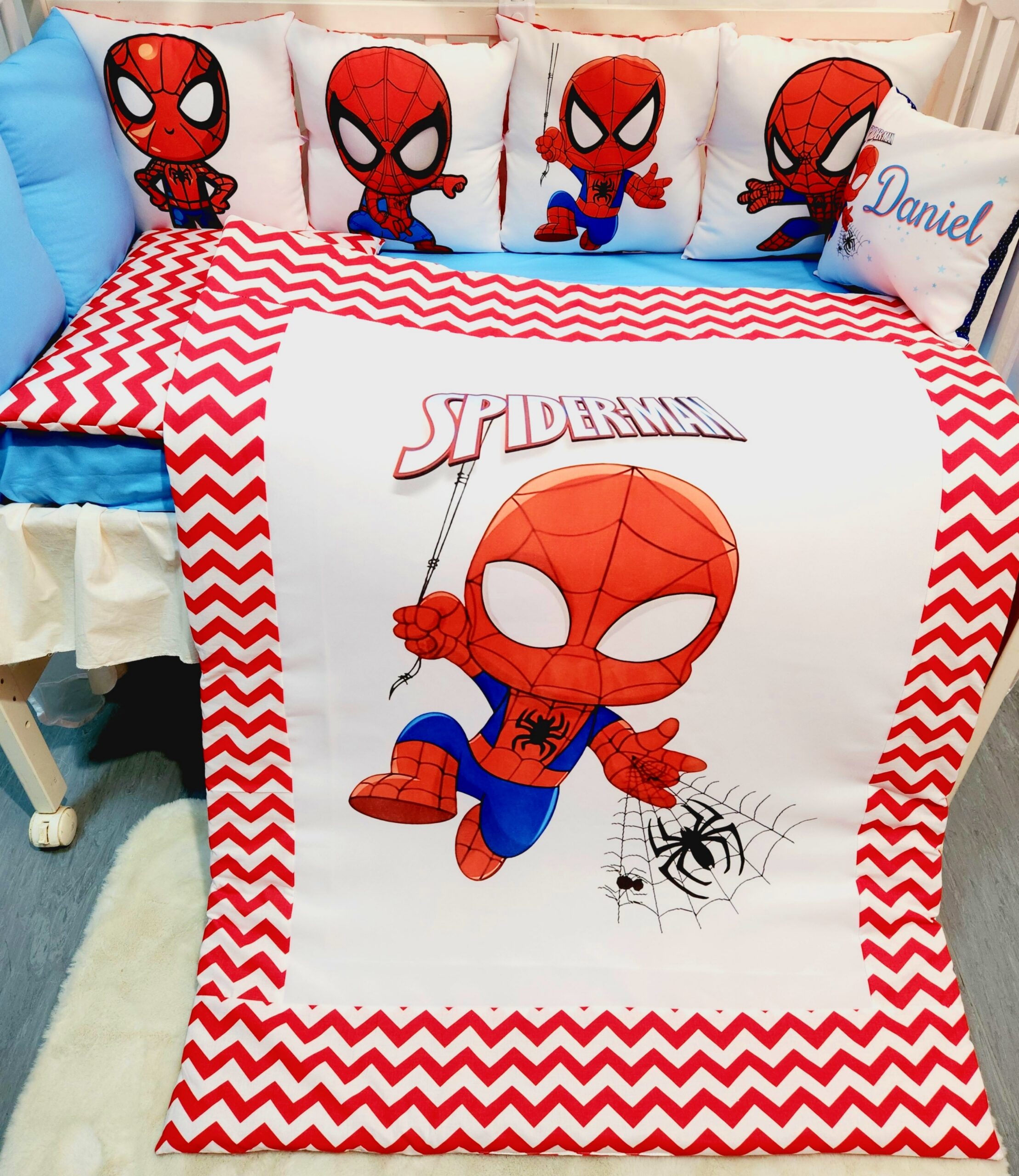 Conjunto 8 peças «Spider Man»
