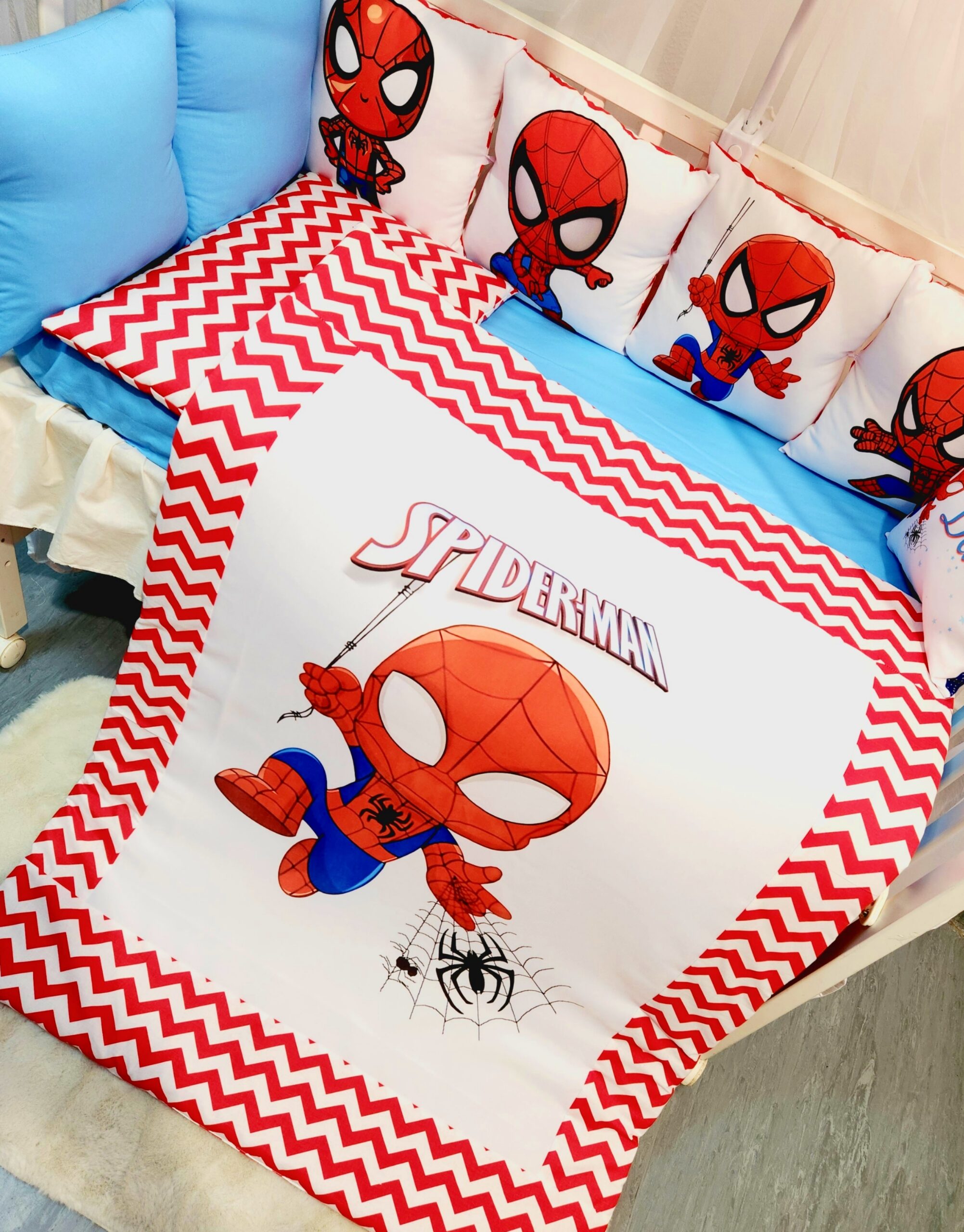 Conjunto 8 peças «Spider Man»