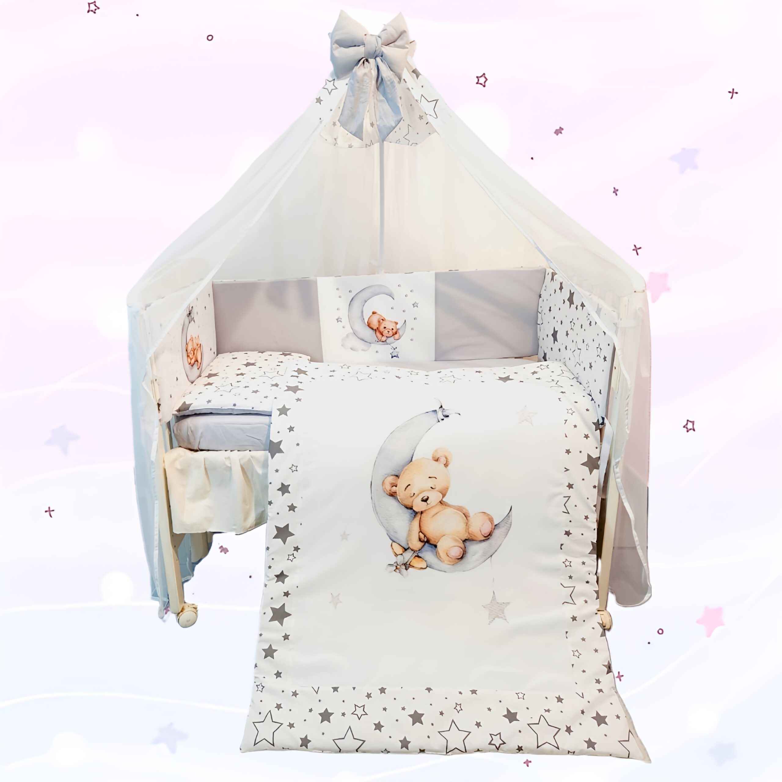 Modelo Proteção total «Ursinho cinzento»