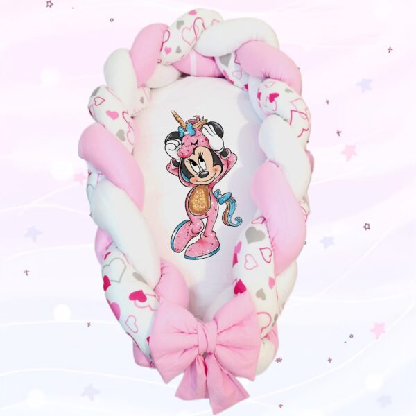 Ninho/Protetor 2 em 1 «Minnie Unicórnio»