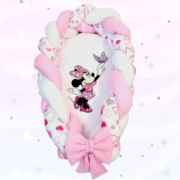 Ninho/Protetor 2 em 1 «Minnie com borboleta»