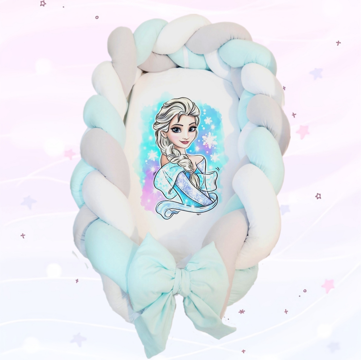 Ninho/Protetor 2 em 1 «Frozen»