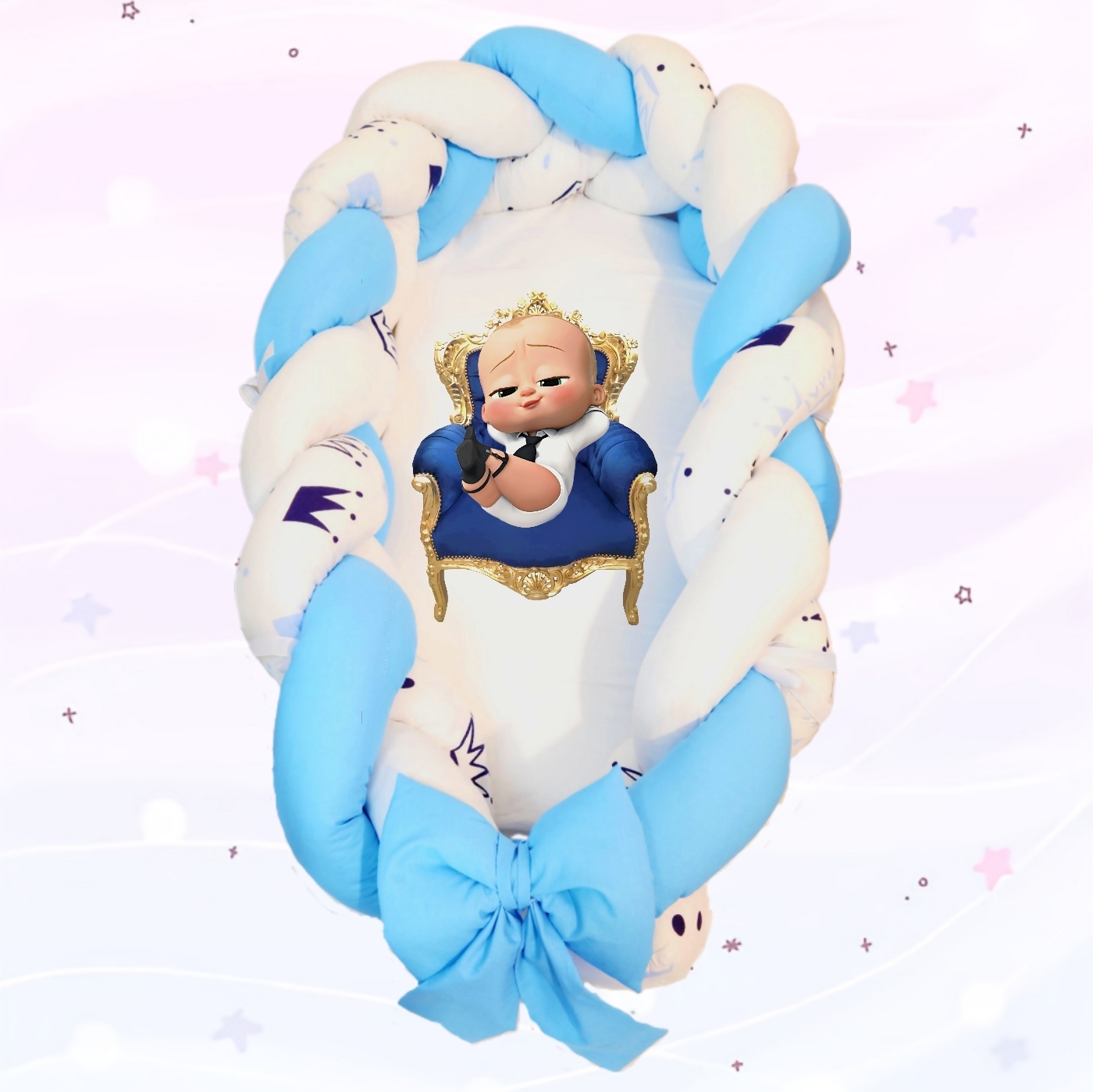 Ninho/Protetor 2 em 1 «Baby Boss»