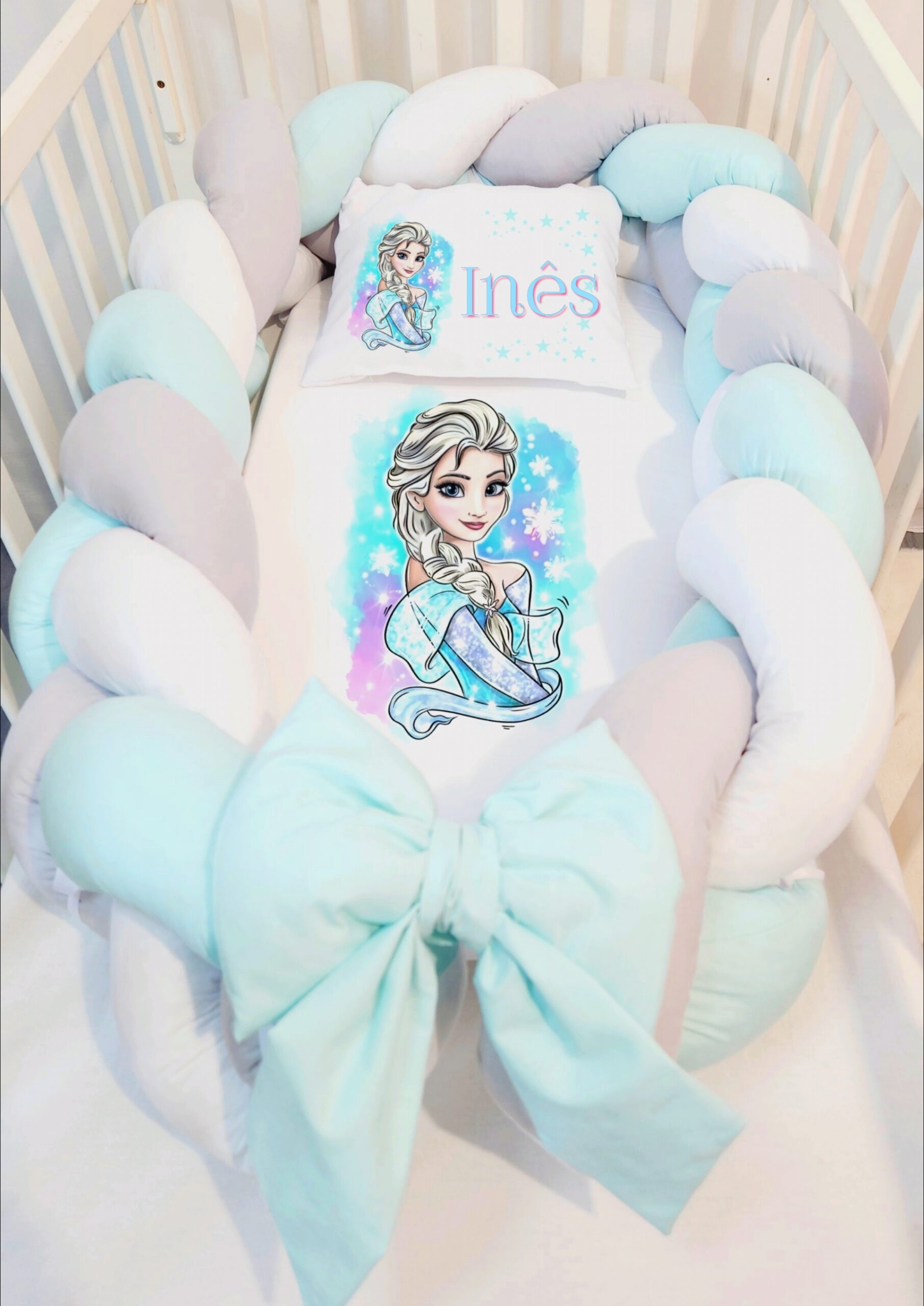 Ninho/Protetor 2 em 1 «Frozen»