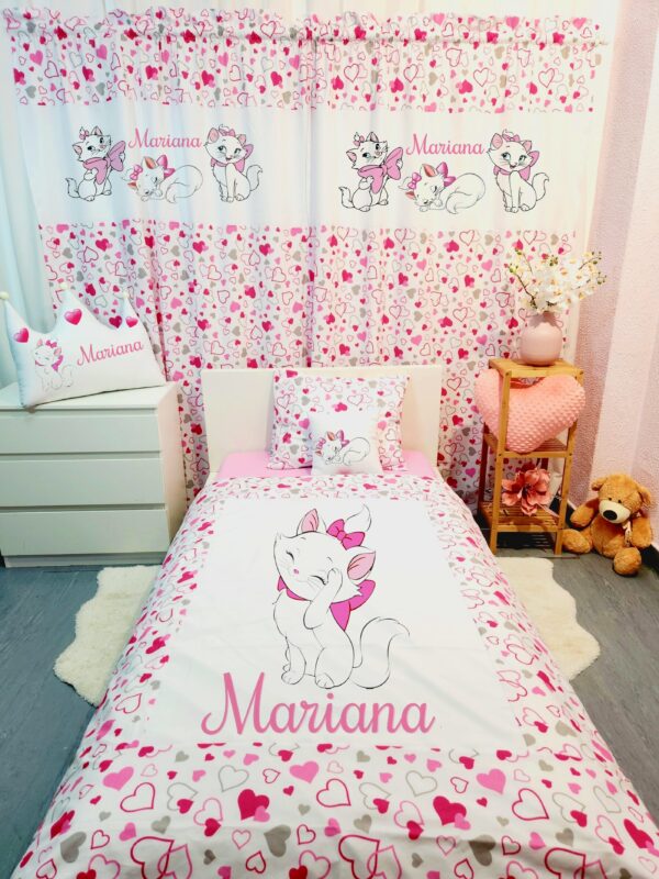 Conjunto para cama solteiro 90×200cm «Gata Marie»