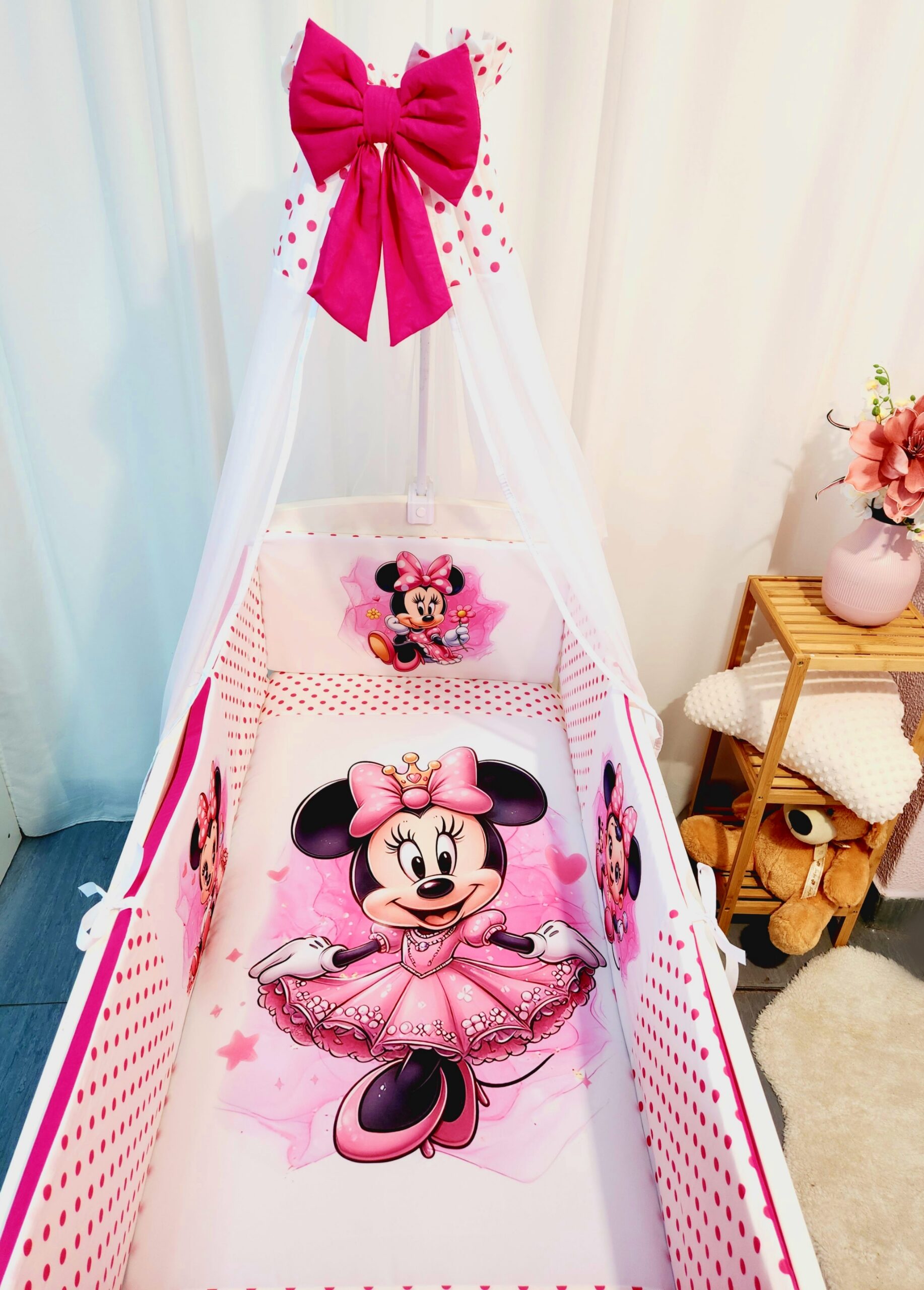 Modelo Proteção total «Minnie Bolinhas»