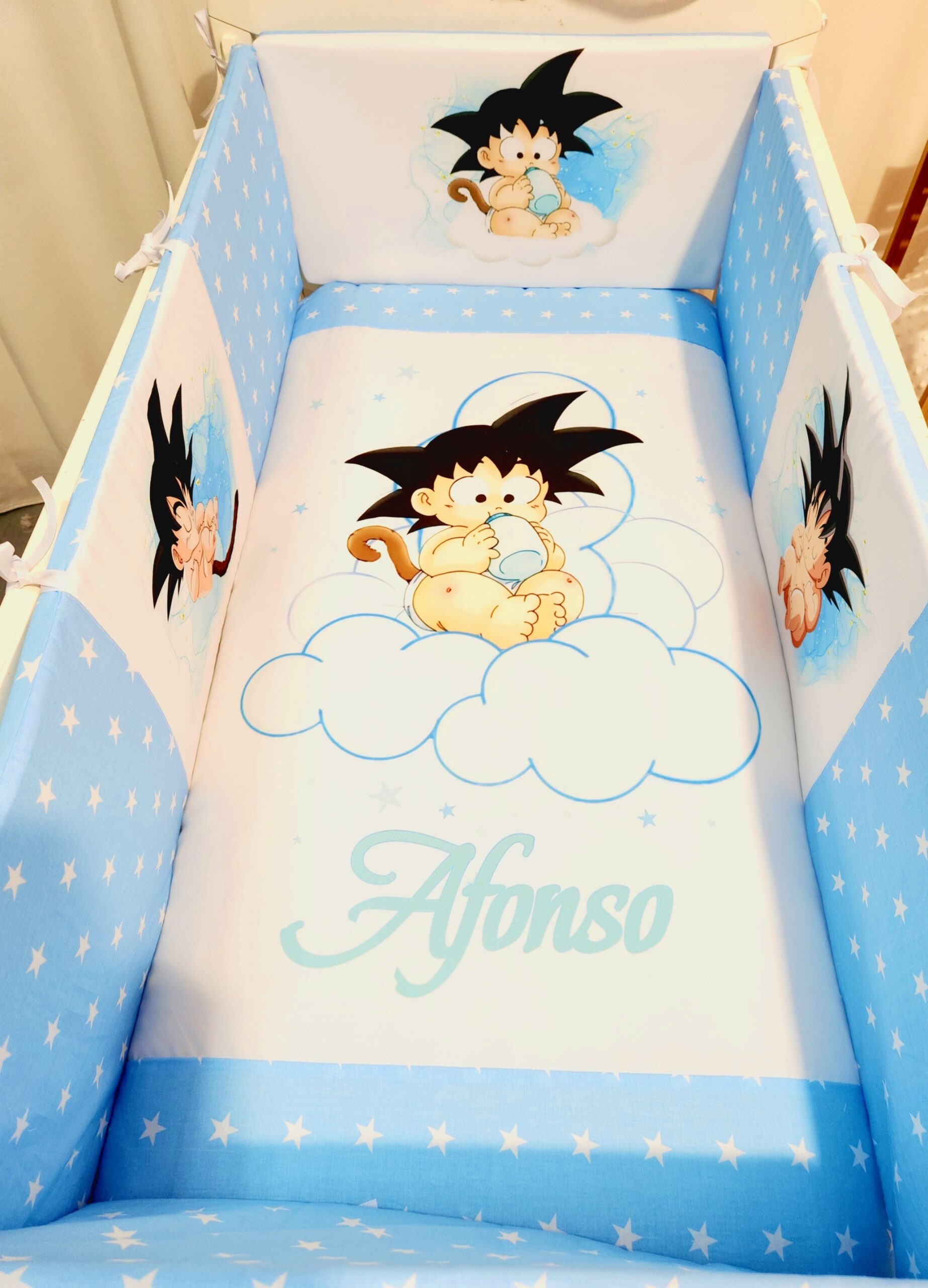 Modelo Proteção total «Goku com estrelas»