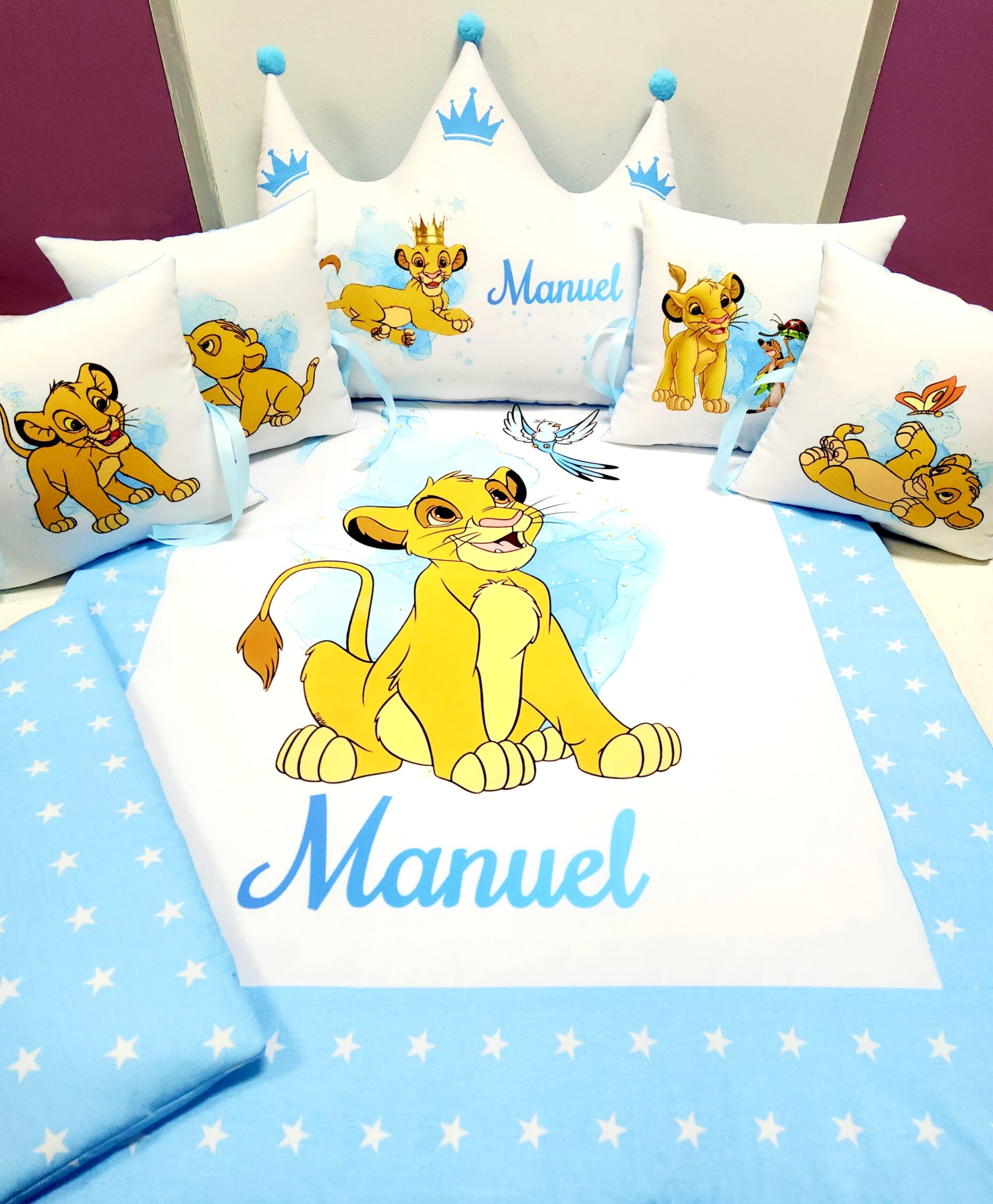 Modelo Coroa «Rei Leão estrelas»