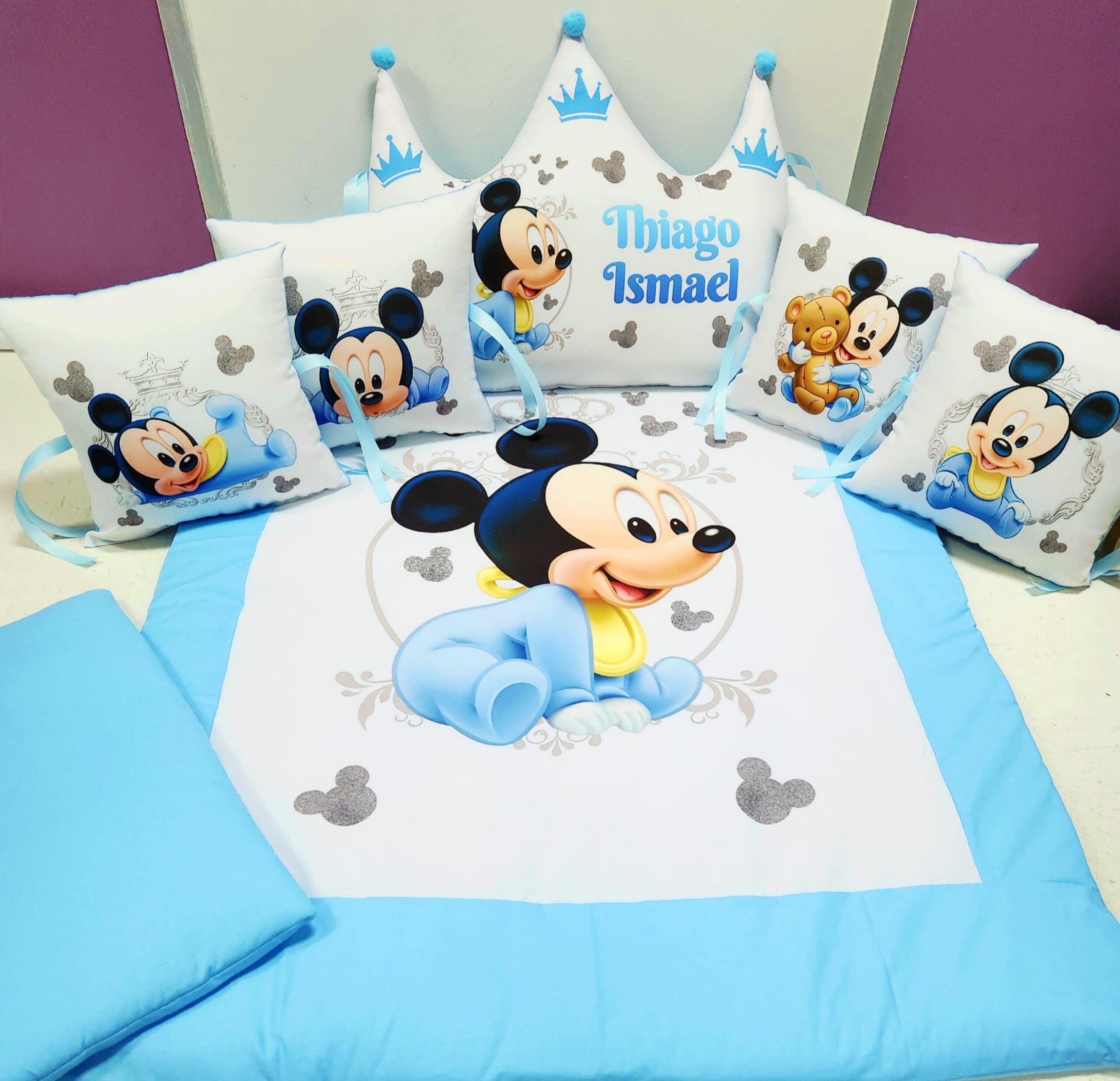 Modelo Coroa «Mickey azul»