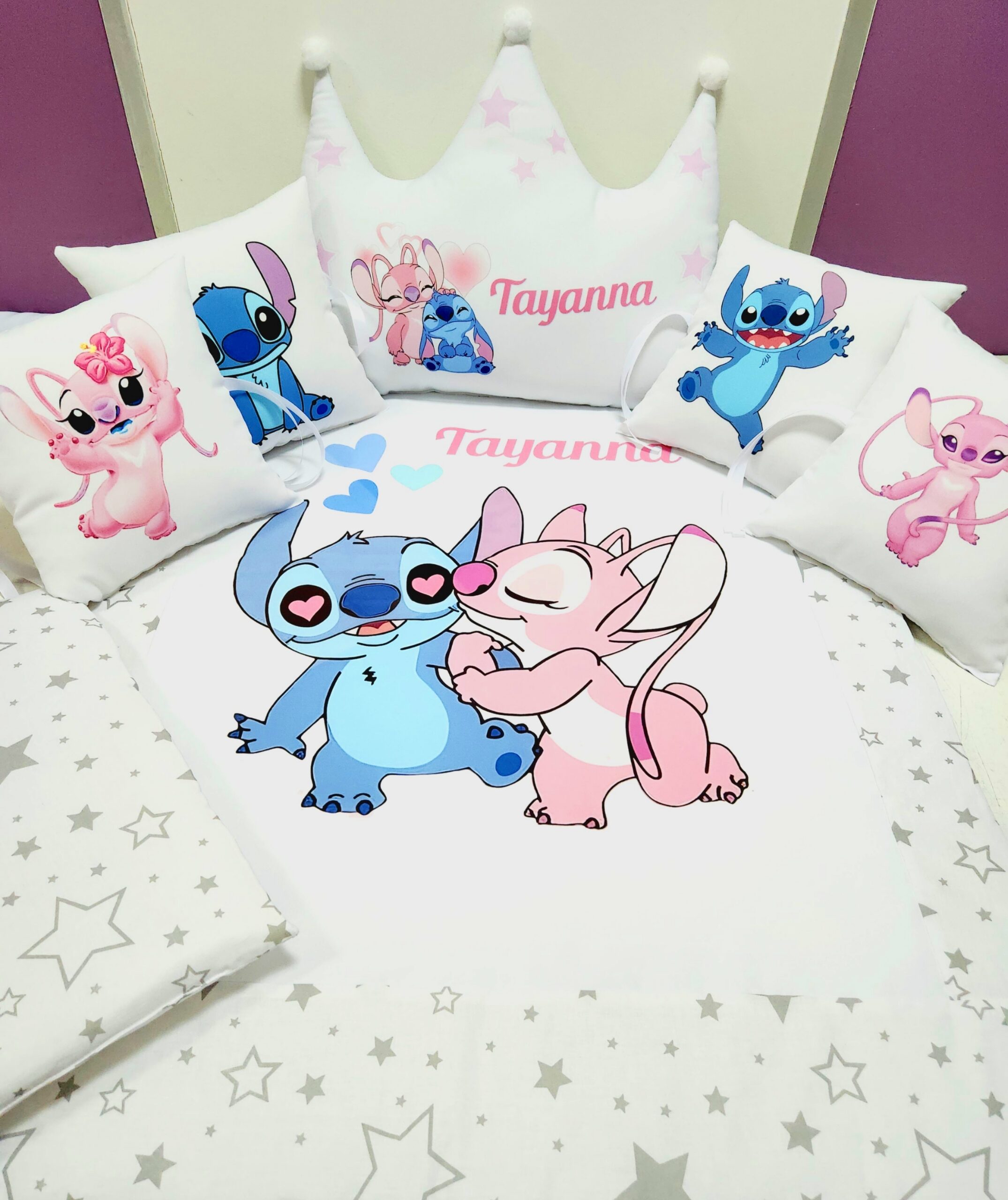 Modelo Coroa «Stitch com Ángel»