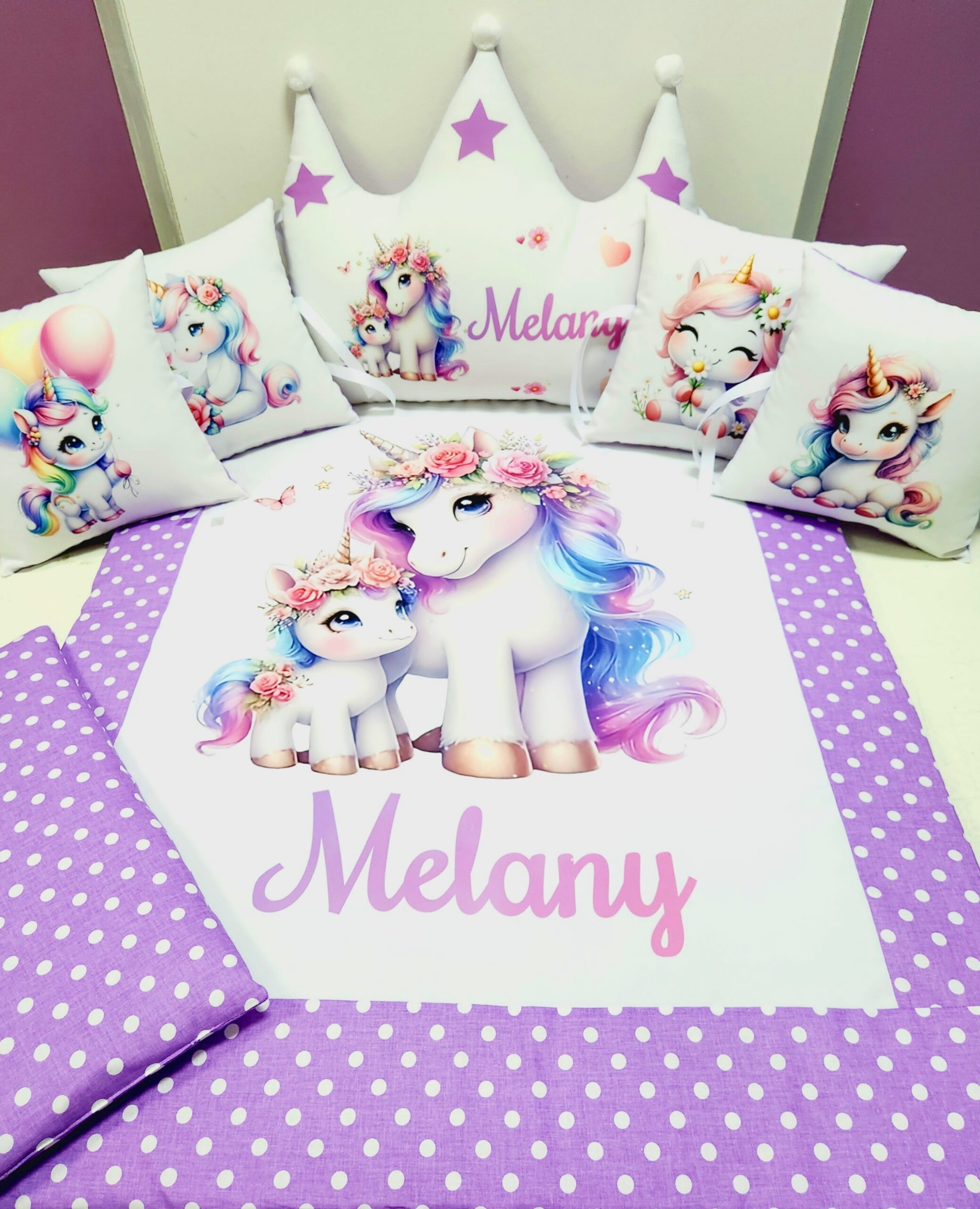 Modelo Coroa «Unicórnios»