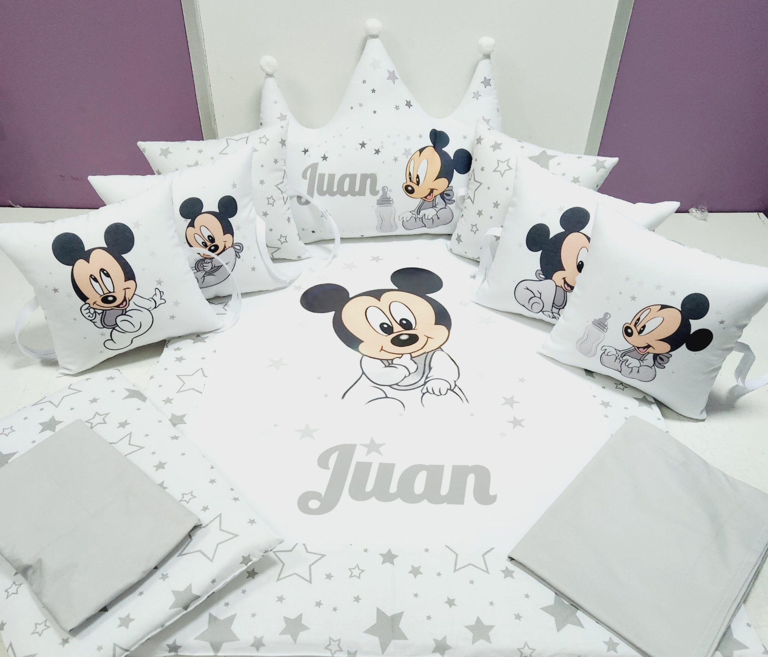 Modelo Coroa «Mickey estrelas cizentas»