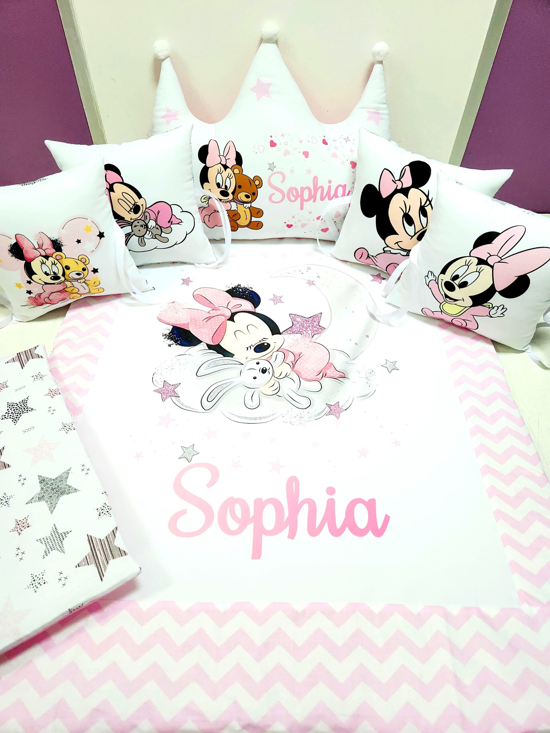 Modelo Coroa «Minnie zig zag»