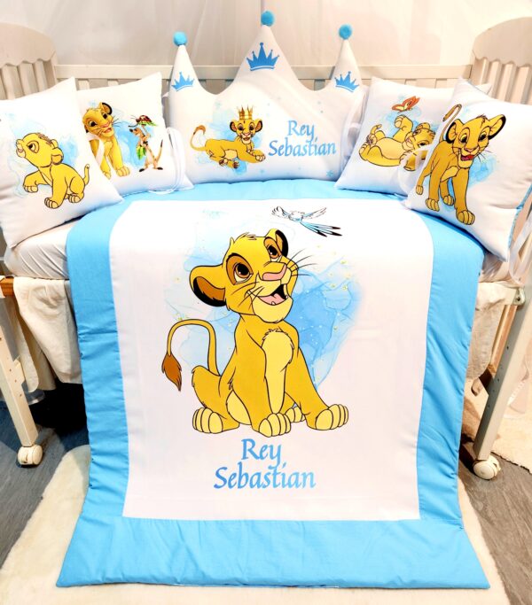 Modelo Coroa «Rei Leão azul»